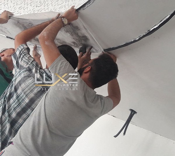 اجرای گچ بری